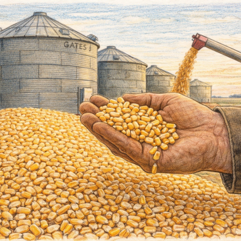 Cost of holding grain