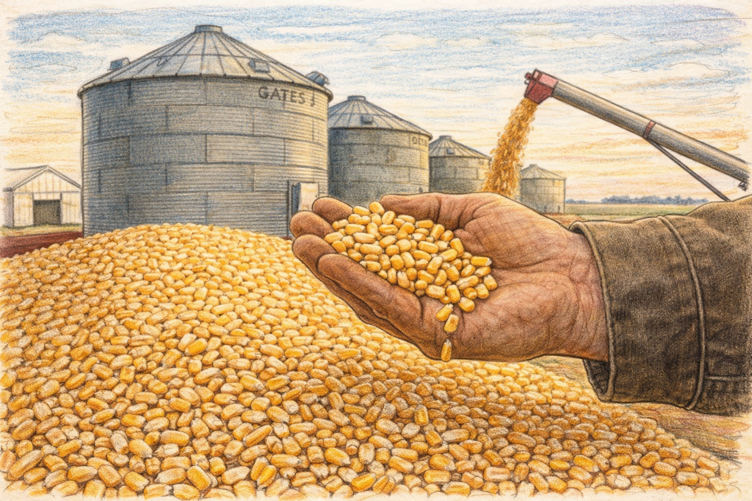 Cost of holding grain