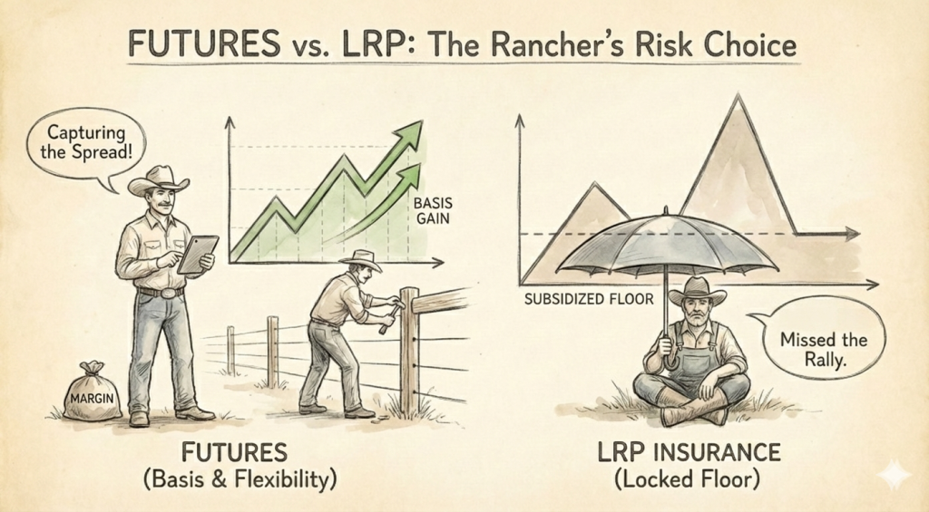 LRP vs. Selling Futures